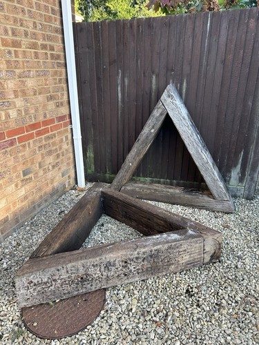Reclaimed wood railway sleeper - wood,