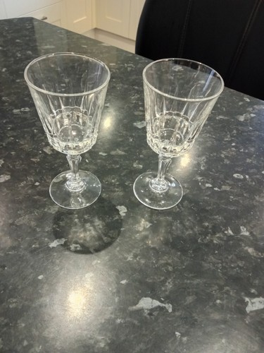 Pair vintage crystal - pair,