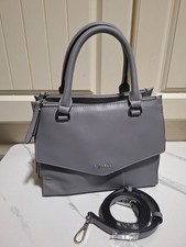 Fiorelli Women's Large Grey Grab Bag with Detachable Shoulder Strap  