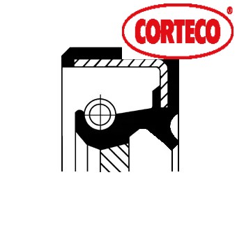 Crankshaft oil seal 19035250b - oil,