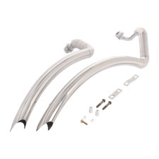 Silver Muffler Pipe Full