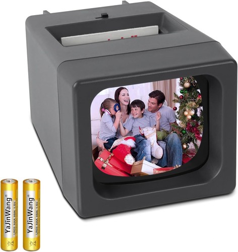Film and slide viewer - and,