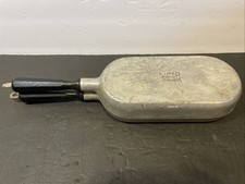 Vintage Super Maid Cookware Folding Hinged Aluminum Double Sided Omelet Fish Pan