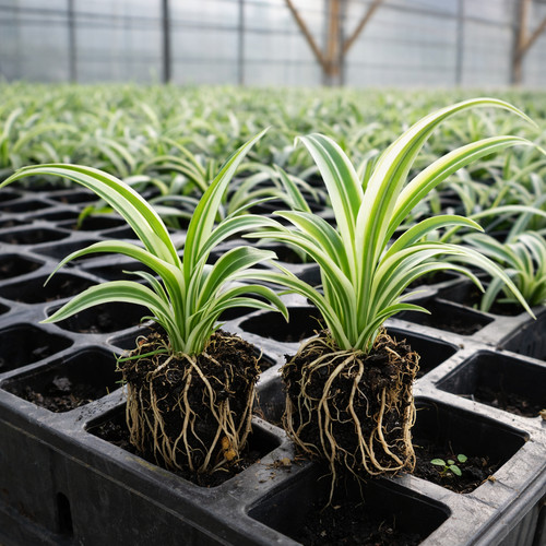 Spider plant rooted cuttings - 2,