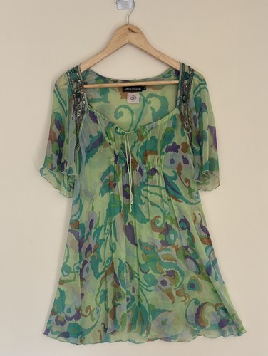Antik batik 100 silk - antik, chiffon
