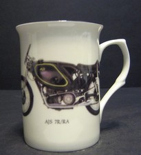 1 Mug AJS 7R/RA Motorbike Fine Bone China Mug