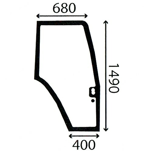Door for ford new holland - door,
