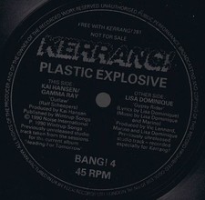 Kai Hansen / Gamma Ray / Lisa Dominique - Kerrang! Plastic Explosive (Flexi, ...