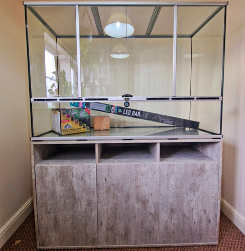 Terratlantis 180l glass fish - 180l,