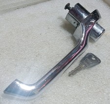 Mk1 Escort Lotus GT Cortina - NOS driver's door handle chrome with Ford key