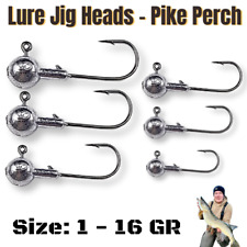 Jig Heads Lure Fishing Jig Head Hooks For Soft Lures ALL SIZES