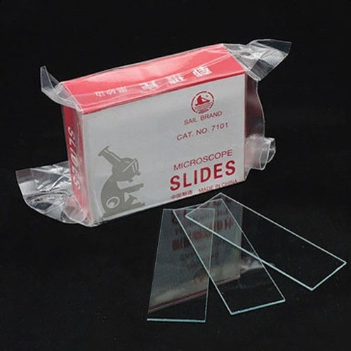 Blank microscope slides - blank,