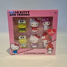 Hello Kitty 3d Eraser Figure Toy Collection, Hello Kitty And Friends