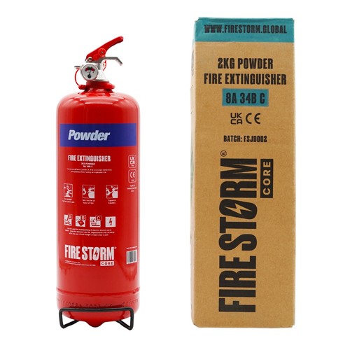2kg powder fire - fire, extinguisher