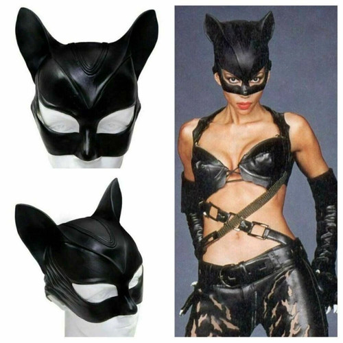 Catwoman adult cosplay mask - catwoman,