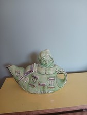1930s green Teapot by LINGARD