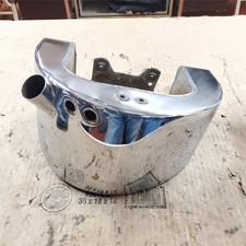 Stock Oil Tank Harley Softail Heritage Fatboy Chrome FXST FLST OEM Factory 2000^