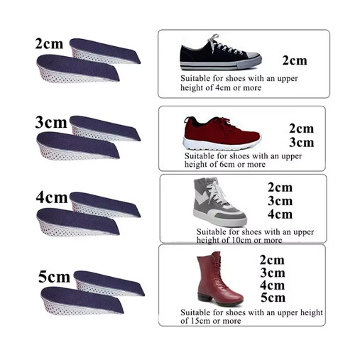Height increase insoles men - height,