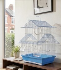 Compact Metal Bird Cage –