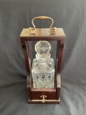Vintage Style Wooden Tantalus