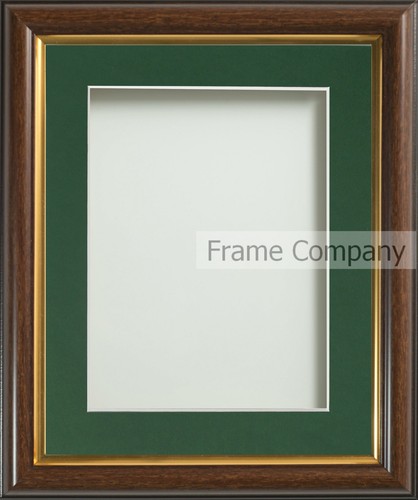 Mahogany effect picture frame - mahogany,