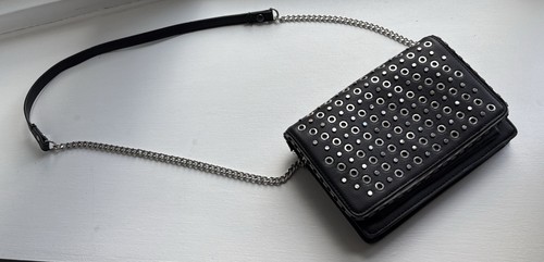 Zara black faux - black, leather