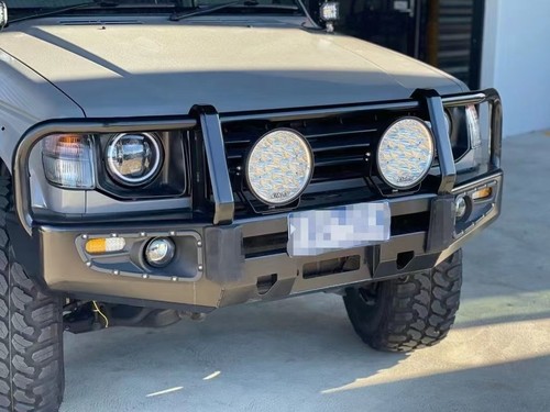 Steel winch bumper - bumper, for