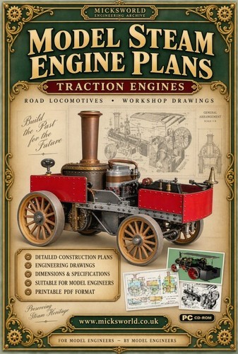 Model steam traction - model, engine