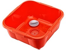 Washing Up Bowl Basin with Drain Plug Space Saver Camping Caravan Folding 10L