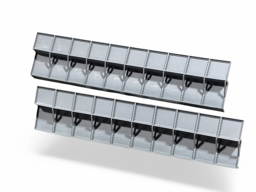 Model railway plate girder - railway,