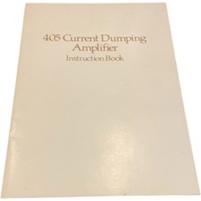 Quad 405 Current Dumping