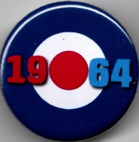 1964 pin button badge 25mm - pin,