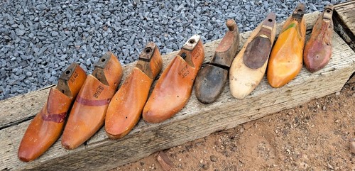 Vintage wooden shoe lasts - vintage,