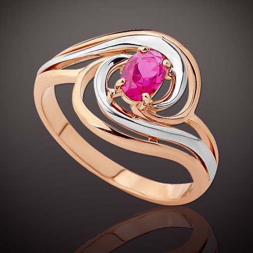 Ring gold with - , synth