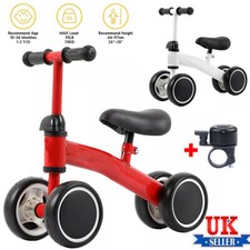 Baby Balance Bike for 1-2 Year Old Kids Toddler Trike Ride On Toy Perfect Gifts