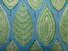 3.3 Metres iLiv Malabar Topaz 100% Cotton Ikat Fabric Cushion Curtain Upholstery
