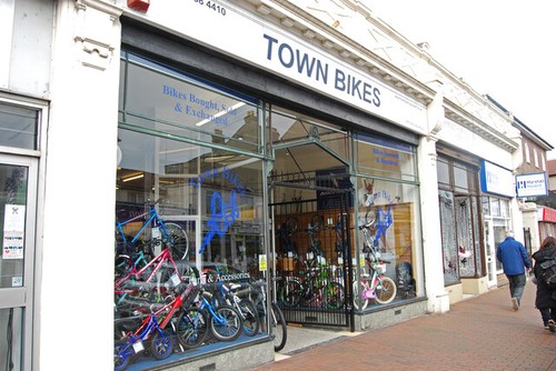 Photo town bikes cycle - bikes,