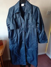 Vintage navy  Rain Coat size