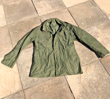 Genuine 1967 US Army Vietnam Era M65 Olive Green Field Jacket Medium
