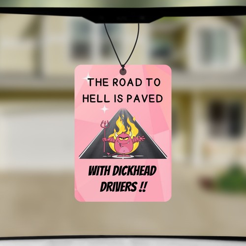 Novelty car air freshener - novelty,