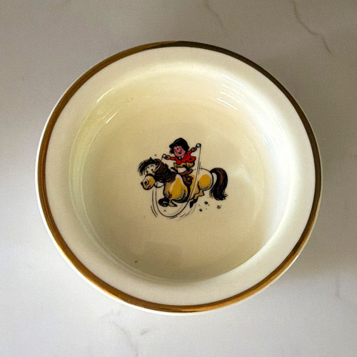 Bone china bowl made - bone, in