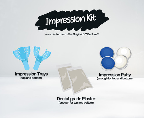 Dental impression kit - impression,