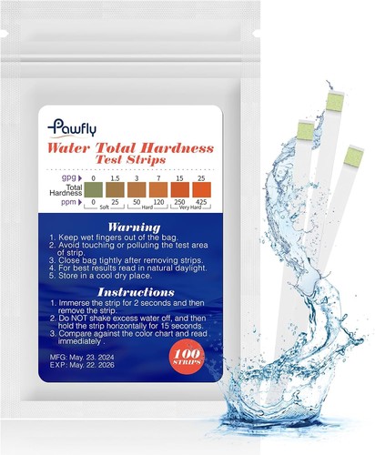 Water hardness test strips 100 - strips,
