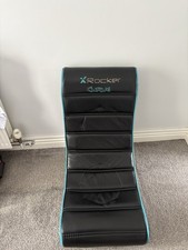 X-Rocker Black Faux Leather