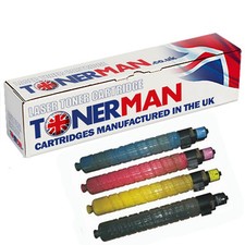 Toners for RICOH MP C2000 MP C2500 MP C3000 MPC2000 MPC2500 MPC3500 Set UKReman 