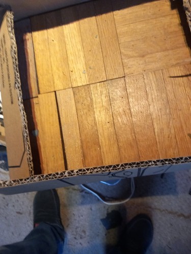 Finger red oak parquet 60s - finger,