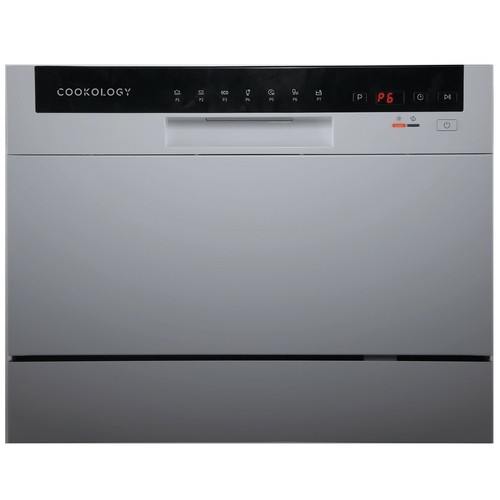 Cookology cttd6sl silver table - cookology,