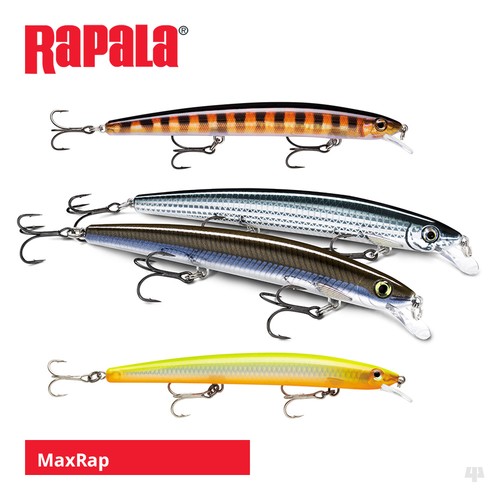 Rapala maxrap minnow lures - rapala,