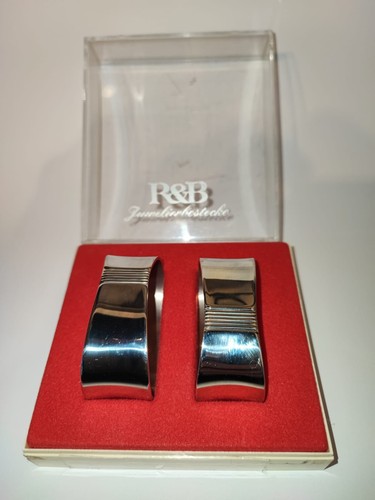 Silver napkin rings - silver,