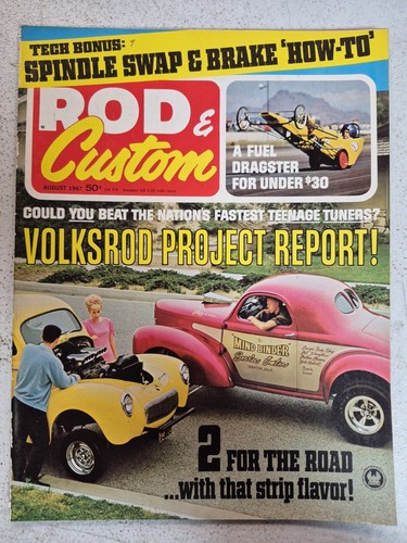 Rod custom magazine august - rod,
